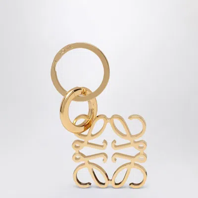 Loewe Anagram Golden Keychain
