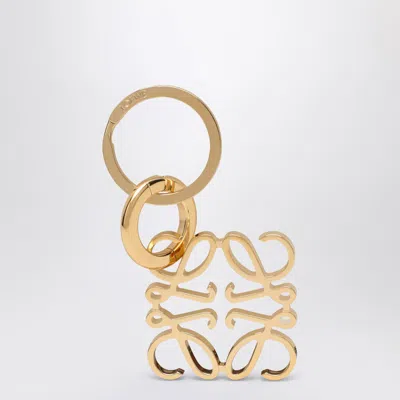 Loewe Anagram Golden Keychain