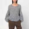 Loewe Anagram Mohair-blend Knitted Sweater