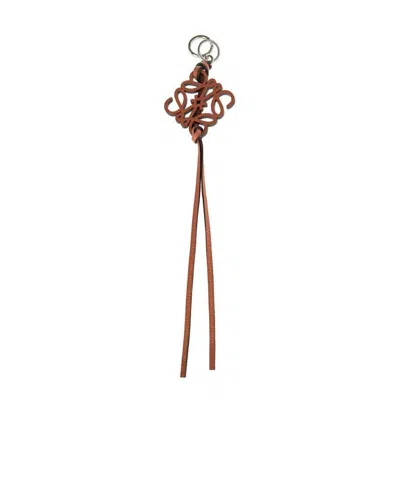 LOEWE LOEWE ANAGRAM CHARM KEYRING