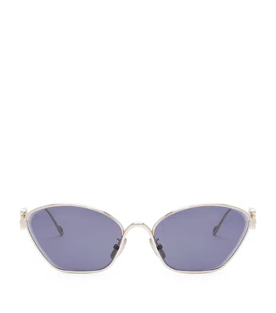 Loewe Anagram Hexagonal Sunglasses