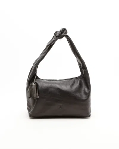 Loewe Anagram Hobo Bag In Brown