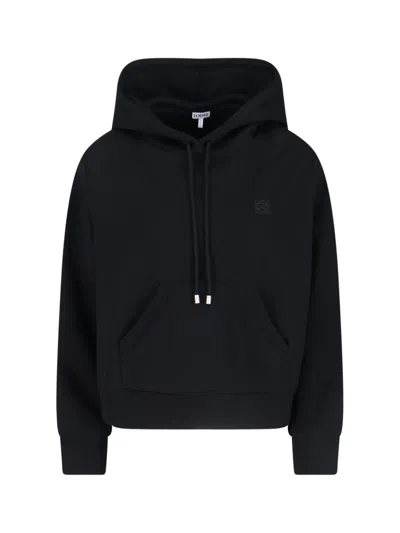 Loewe "anagram" Hoodie In Black