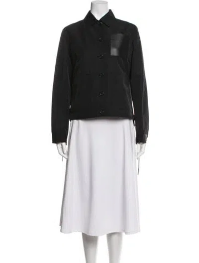 Pre-owned Loewe Anagram Jacket In Black