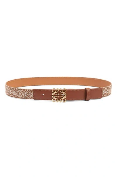 Loewe Anagram Jacquard Belt
