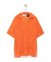 Loewe Anagram Jacquard Polo Top In Cotton