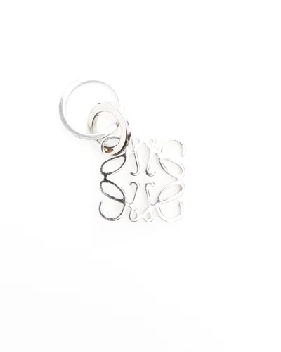 Loewe Anagram Key Ring In Pink