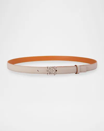 Loewe Anagram Leather Belt