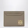 Loewe Anagram Plain Cardholder In Pebble Grained Calfskin