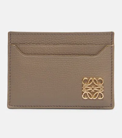LOEWE ANAGRAM LEATHER CARDHOLDER