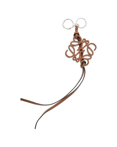 LOEWE LOEWE ANAGRAM LEATHER CHARM