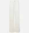 Loewe High-rise Wide-leg Jeans In White