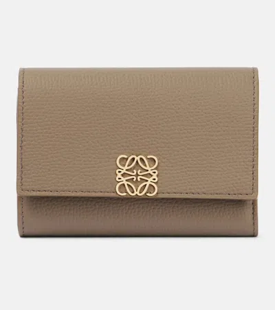 Loewe Anagram Leather Wallet