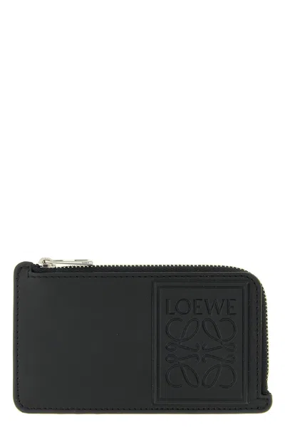 Loewe Anagram  Card Holder In Black