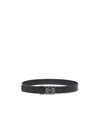 LOEWE CHUNKY ANAGRAM BELT IN CALFSKIN