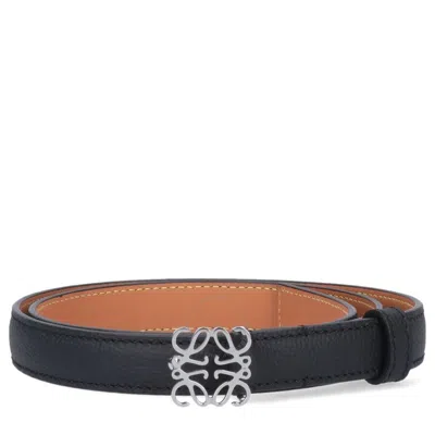 LOEWE LOEWE ANAGRAM LOGO-BUCKLED BELT