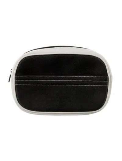 Pre-owned Loewe Anagram Logo Patterned Cosmetic Bag In Multi