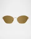 Loewe Anagram Lw40115u Sunglasses In Gold