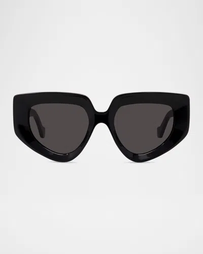 Loewe Anagram Lw40154u Sunglasses In Black