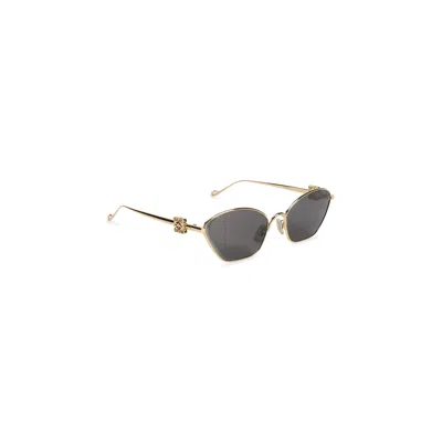 Loewe Anagram Metal Hexagon Sunglasses