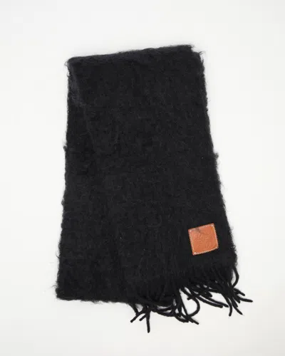 Loewe Anagram Mohair And Wool Scarf