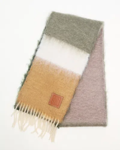 Loewe Anagram Mohair And Wool Scarf