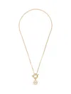 Loewe 'anagram' Necklace In Gold