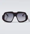 Loewe Anagram Oversized Sunglasses In Brown