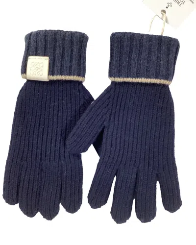 LOEWE LOEWE ANAGRAM-PATCH GLOVES (AUTHENTIC PRE-LOVED)