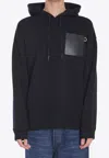 Loewe Anagram Patch Drawstring Cotton Hoodie