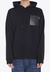 Loewe Anagram Patch Drawstring Cotton Hoodie