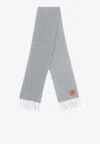 Loewe Anagram Patch Mohair And Wool Scarf
