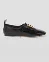 LOEWE ANAGRAM PATENT DERBY OXFORD LOAFERS