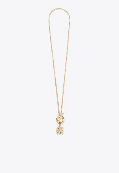 Loewe Anagram Pendant Necklace