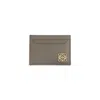 Loewe Anagram Plain Brown Calf Skin Credit Card Case