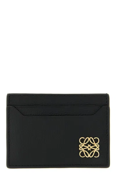 Loewe Anagram Plain Cardholder In Black