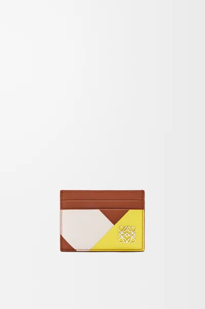 Loewe Anagram Plain Cardholder In Leather Skin For Woman In Multi