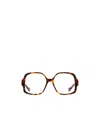 Loewe Anagram-plaque Square-frame Glasses In Multicolor