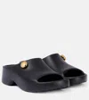 Loewe Anagram Platform Slides In Black