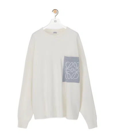 LOEWE ANAGRAM POCKET SWEATER