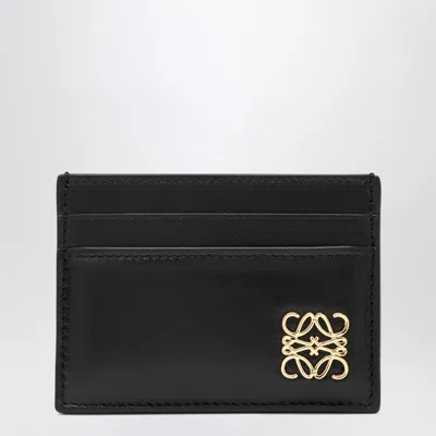 Loewe Anagram Puffer Black Card Holder