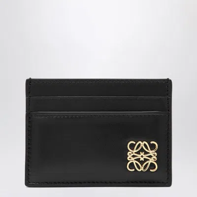 Loewe Anagram Puffer Card Holder In Black