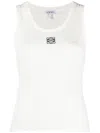 LOEWE ANAGRAM RIBBED TANK TOP