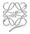 Loewe Anagram Rope Brooch In Brown