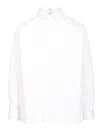 Loewe Anagram Shirt Shirts White In White