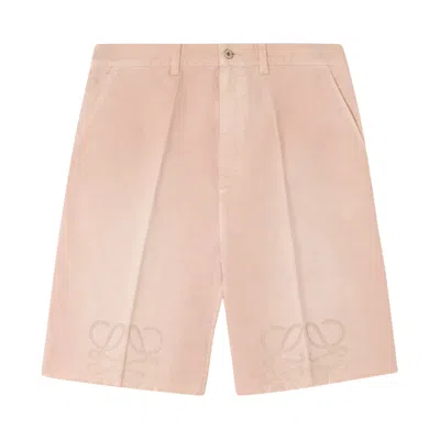 Pre-owned Loewe Anagram Shorts 'light Pink' | Women's Size 36