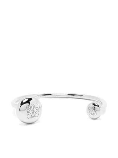 Loewe Anagram Silver Bracelet