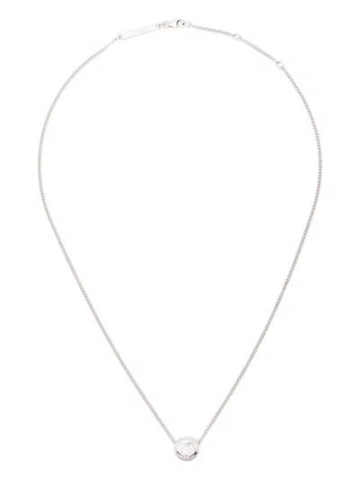 Loewe Anagram Silver Necklace