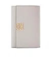 Loewe Anagram Small Vertical Wallet In White