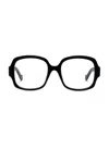 Loewe Anagram Square Eyeglasses In Black
